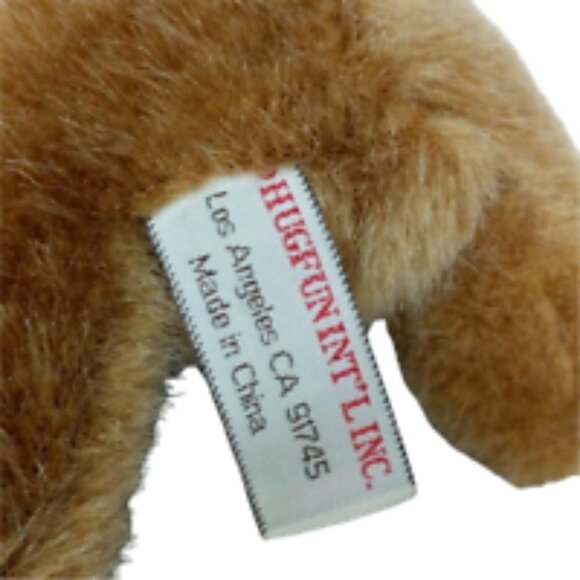 HugFun International Brown Teddy Bear Christmas Sweater 6" - Picture 5 of 6